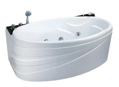 Blubberbad Whirlpool Hydromassagewanne Massagebad  Luxuswanne 160x80 cm