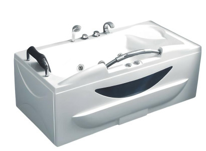 Whirlpool Blubberbad Hydromassagewanne Spa-Bad Whirlwanne 170x88 cm