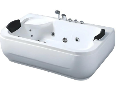 Hydromassagewanne Whirlwanne Whirlpool Blubberbad Spa-Bad 180x110 cm