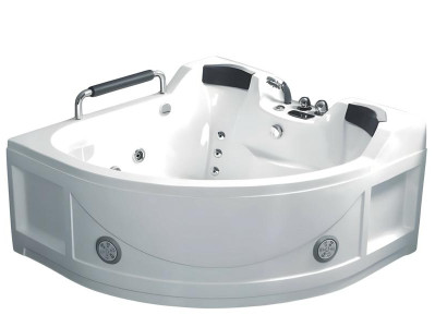 Blubberbad Whirlpool Whirlwanne Hydromassagewanne Spa-Bad 150x150 cm