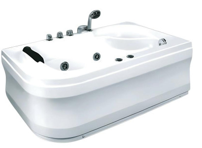 Bad Luxuswanne Whirlpool Badewanne Wellnesswanne Freistehende Wanne 130x80 cm