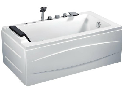 Whirlpool Luxuswanne Wellnesswanne Minibadewanne Bad Massagebad 171x77 cm