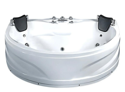 Luxuswanne Hydromassagewanne Badewanne Whirlpool Blubberbad Spa 180x130 cm