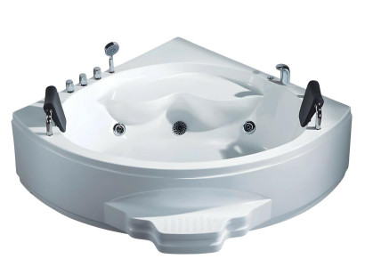 Luxuswanne Badewanne Wellnesswanne Hydromassagewanne Massagewanne 150x150 cm