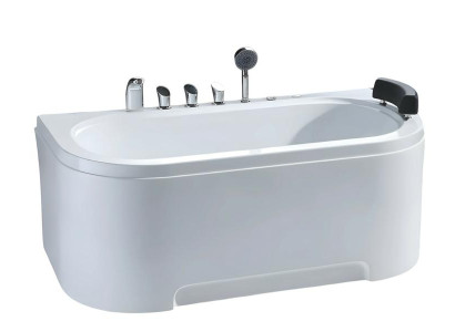 Wanne Badewanne Massagewanne Acrylwanne Whirlpool Komfortwanne 150x80 cm