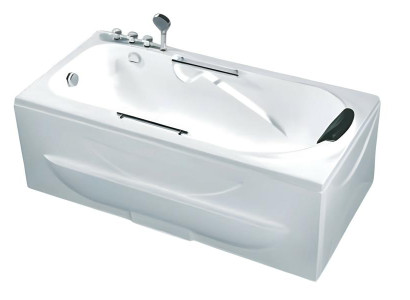Blubberbad Whirlpool Whirlwanne Hydromassagewanne Spa-Bad 170x83 cm