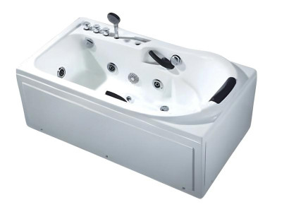 Massagewanne Designwanne Whirlpool Hydromassagewanne Wellnesswanne 170x85 cm