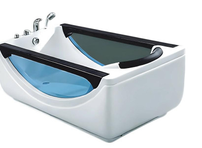 Badewanne Hydromassagewanne Whirlpool Blubberbad Spa-Bad Whirlwanne 180x85 cm