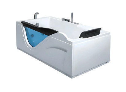 Hydromassagewanne Blubberbad Whirlpool Spa-Bad Whirlwanne 180x90 cm