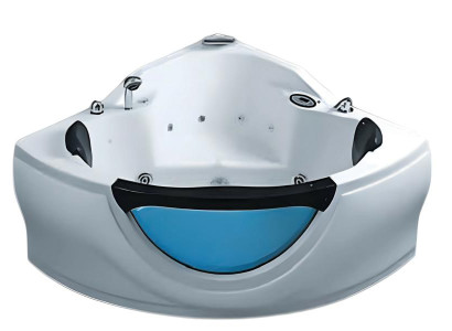 Spa Hydromassagewanne Whirlpool Whirlwanne Massagebecken Sprudelbad 150x150 cm