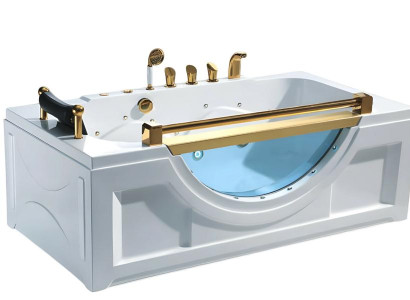 Massage Badewanne Whirlpool Spa Whirlwanne Hydromassagewanne 170x92 cm