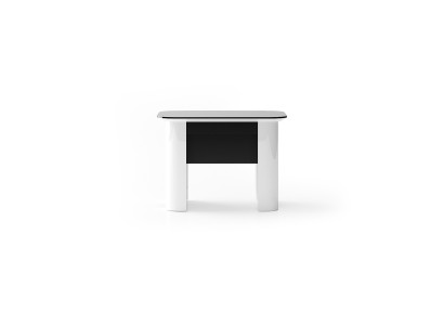 Elegantes schwarzes Holz Sideboard im modernen Stil