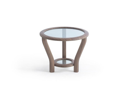 Eleganter brauner Couchtisch aus Holz mit modernem Design