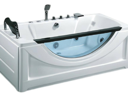 Whirlwanne Hydromassagewanne Whirlpool Blubberbad Spa-Bad Sprudelbad 170x80 cm