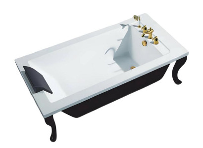 Luxuswanne Designwanne Badewanne Acrylwanne Komfortwanne Wanne 185x90 cm