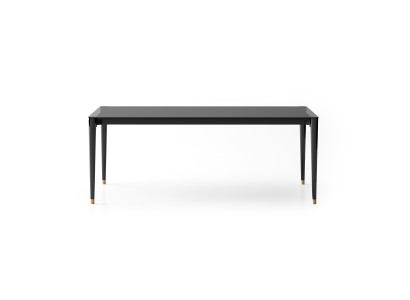 Schwarzer Bürotisch Moderner Konferenztisch Arbeitszimmer Tische