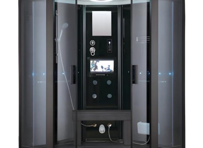 Massageduschkabine Luxus-Duschkabine Multifunktionsdusche 150x150 cm