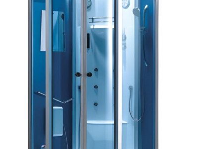 Duschbox Duschkabine Komfortdusche Glaskabine Duschraum Wellnessdusche 120x90 cm