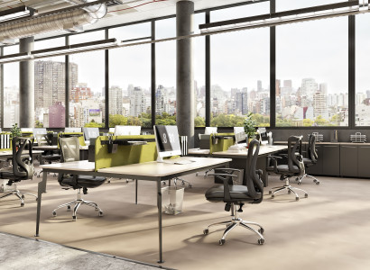 Moderner Rechteckiger Computertisch Designer Arbeitszimmertische