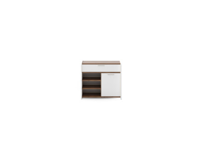 Stilvolle Weiße Kommode Designer Arbeitszimmer Anrichte Sideboard