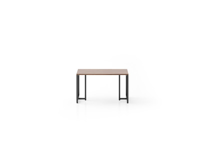 Hellbrauner Beistelltisch Arbeitszimmer Kaffeetisch Luxus Holzmöbel