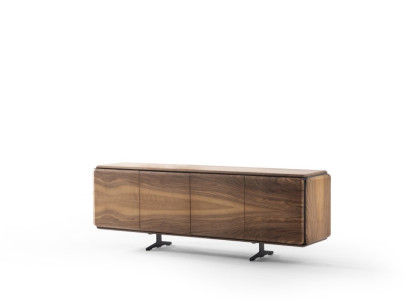 Elegantes braunes Holzsideboard im zeitlosen Design