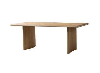 Eleganter Brauner Esstisch aus Holz für modernes Zuhause