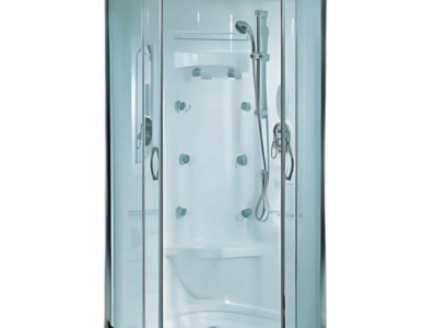 Komfortdusche Duschkabine Glaskabine Duschbox Glasdusche Luxusdusche 100x100 cm