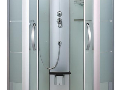 Luxusduschkabine Dusche Wellnessdusche Komfortdusche Glaskabine 100x100 cm