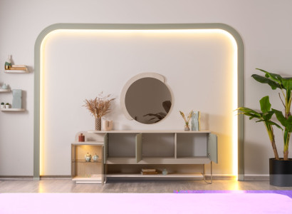 Sideboard mit Spiegel Eine praktische Lösung für Ihren Raum.