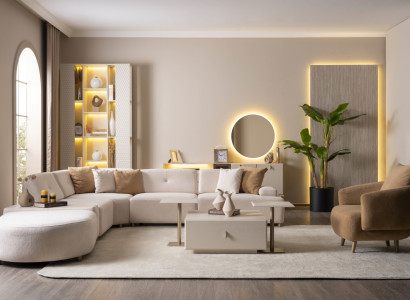 Trendiger Stil für Ihr Zuhause Ästhetik eines modernen Wohnzimmers