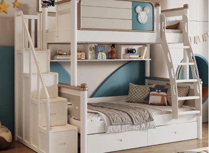 Etagenbett Stockbett Hochbett Doppelstockbett Holzbett Kinderbett