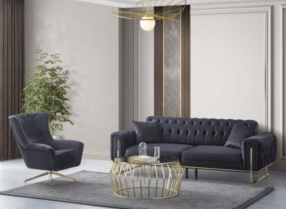Stilvolles Sofa und Sessel Gemütlichkeit und Funktionalität vereint