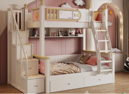 Kinderbett Etagenbett Jugendbett Hochbett Bett Doppelstockbett Holzbett