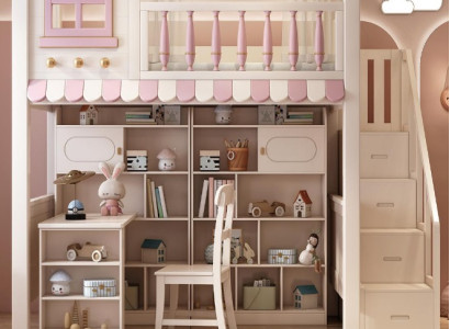 Doppelstockbett Hochbett Kinderbett Etagenbett Jugendbett Bett Holzbett