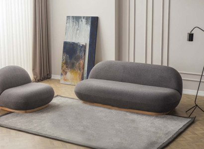 Design-Highlight – Set aus Sofa und Sessel