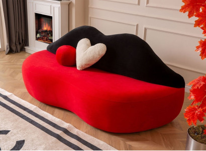 Schlichtes Sofadesign für einen gemütlichen Raum