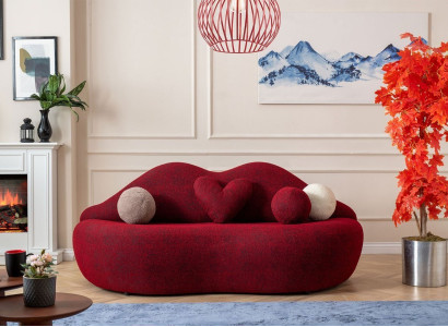 Sofa in modernem, stilvollem Design für Gemütlichkeit im Raum