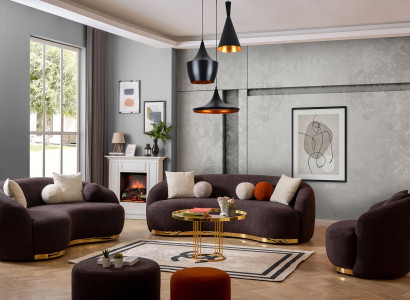Gemütlicher Stil und Minimalismus  – Sofas und Sessel im Set