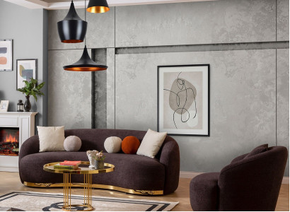 Schönheit und Komfort in einem Set – Sofa und Sessel