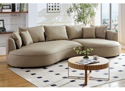 Modernes Ecksofa: maximaler Komfort in jedem Detail