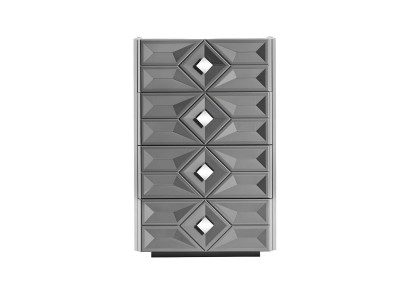 Top-Qualität Kommode Grau Design Modernes Schlafzimmer Modern Kommoden Stilvoll