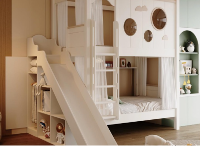 Holz Etagenbett weiß Stockbett Doppelstockbett Jugendbett Kinderbett
