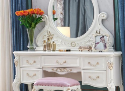 Toilettentisch Schminktisch Kosmetiktisch Make-up-Tisch Frisiertisch