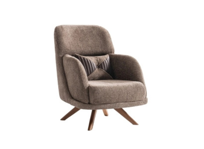 Bequemer Sessel aus Stoff – Perfekt für Ihr Wohnzimmer oder Büro.