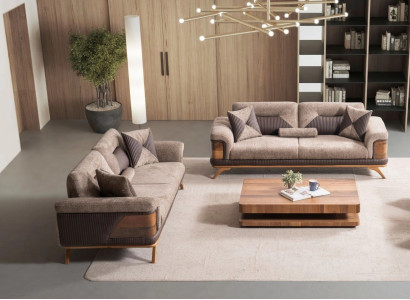 Wohnzimmer Set (Sofagarnitur 3+3) – Schickes Design für Ihr Wohnzimmer.