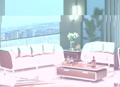 Zweisofa in Weiß-Grau – stilvolles Stoffsofa für Büro oder Wohnzimmer