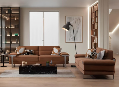 Wohnzimmer Set Sofagarnitur Set 3+3 – Gemütlich und stilvoll für Ihr Zuhause.