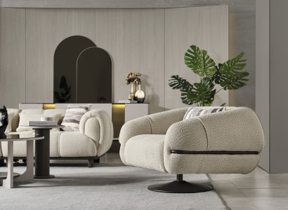 Sessel Club Lounge Designer Lehn Moderne Sessel 1 Sitzer  Polster