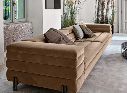 Dreisitzer-Sofa Wohnsofa Komfortsofa 3er-Polstersofa Dreisitzer Sofa Textil